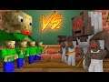 Monster School : TINY BALDI VS TINY GRANNY APOCALYPSE CHALLENGE - Minecraft Animation