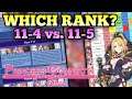 Rank up 11-4 vs. Rank 11-5, Luna Tower guide floors 110-130, Christina OP[Princess Connect! Re:Dive]