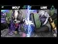 Super Smash Bros Ultimate Amiibo Fights – Request #16684 Giant Wolf vs Giant Dark Link