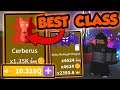 GETTING THE *BEST CERBERUS* CLASS!!! x1350 BOOST!!! | - Roblox Saber Simulator