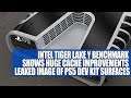 Intel Tiger Lake Y Benchmark Shows HUGE Cache Improvements | Leaked Image of PS5 Dev Kit Surfaces