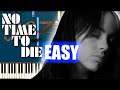No Time To Die - Billie Eilish (James Bond Theme) EASY / SLOW EASY