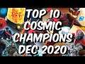 Top 10 Cosmic Champions Dec 2020 - God Tier Best Of The Best Breakdown - Marvel Contest of Champions