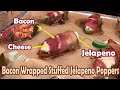 Bacon Wrapped Stuffed Jalapeño Poppers