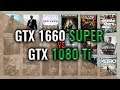 GTX 1660 SUPER vs GTX 1080 Ti Benchmarks | 59 tests