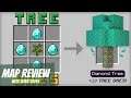 Minecraft: TREE ORES (DIAMOND TREES, EMERALD TREES, GOLD TREES, & MORE!) Map Pack Showcase
