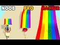 NOOB vs PRO vs HACKER in Pride Run!