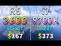 Ryzen 5 3600 vs Core i7 9700K | PC Gaming Benchmark Test