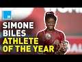 Simone Biles Becomes Female ATHLETE OF THE YEAR | [MASHABLE NEWS]
