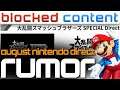 Nintendo DELETES August SMASH DIRECT! So This WEEKEND: New NINTENDO DIRECT?! - LEAK SPEAK!