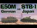 WOT Blitz Face Off || E 50 M vs STB-1