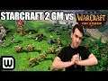 Starcraft 2 GM vs Warcraft 3: Reforged - Gameplay & Review (Full Stream)