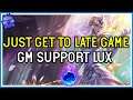 Buying time for Late game with Lux Support - Grandmaster League of Legends
