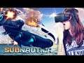 CRASHED INTO ALIEN OCEANS!! | Subnautica VR Full Release (Oculus Rift Gameplay)