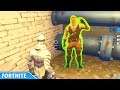 Find Jonesy Hidden Behind a Fence Location - Fortnite (Downtown Drop Challenges)