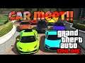 GTA 5 Modded Car meet | Money Glitch!!!!