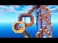 Minecraft Tutorial: How To Make A Wooden Survival Cliff House "2020 Tutorial"