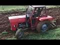 My cousin and I - Ploughing with IMT 542 in South-east Slovenia 2019