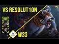 w33 - Ursa | vs Resolut1on | Dota 2 Pro Players Gameplay | Spotnet Dota 2