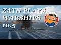 Zath Plays Grand Battles - Hannover Tier 10 German Super Battleship Land of Fire South Spawn 10.5