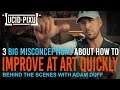 3 BIG MISCONCEPTIONS About How To LEARN ART QUICKLY - BTS Episode 25