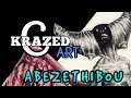 Drawing Abezethibou the demon (Time-lapse )