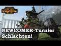 HALBFINALE NEWCOMER-Turnier Schlachten 2 STREAM  - Total War: Warhammer 2