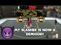 MY DEMIGOD SLASHER HIT 99 OVERALL AND I CAN SPEEDBOOST NOW...