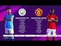PES 2020 GAMEPLAY - MANCHESTER CITY vs MANCHESTER UNITED