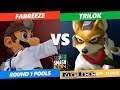 SSC 2019 SSBM -  Fabreeze (Dr. Mario) VS  Trilok (Fox) Smash Melee Round 1 Pools