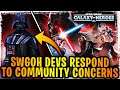 SWGoH Devs FINALLY Respond to Community Concerns - Gear Crunch, Vader Nerf, and More