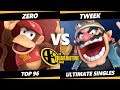 The April Minor Top 96 - ZeRo (Mario, Diddy Kong) Vs. Tweek (Wario) Smash Ultimate - SSBU