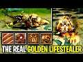 THE REAL GOLDEN LIFESTEALER - All Battle Pass Golden Immortal Set Lifestealer 7.26 | Dota 2
