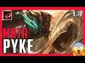 Mata - Pyke vs. Galio Support - Patch 9.10 KR Ranked | REGULAR