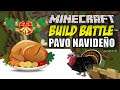 Minecraft: Build Battle, Haciendo un Pavo Navideño. 🍗 🎄