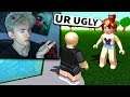My first time using FACECAM while playing ROBLOX