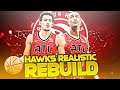 The BEST Young Core in the NBA! Atlanta Hawks Realistic Rebuild! NBA 2K20