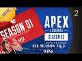 Apex Legends - ALL SEASON 1 & 2 WINS part 2