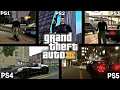 GTA 3 GAMEPLAY GRAPHICS COMPARISON PS1 VS PS2 VS PS3 VS PS4 VS PS5
