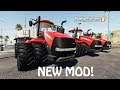 NEW MOD in Farming Simulator 2019 | BRAND NEW WIDE CASE IH STEIGER | PS4 | Xbox One