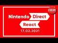"Nintendo Connect React" auf "Nintendo Direct" 17.02.21