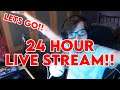 REMINDER WE ARE STREAMING FOR 24 HOURS TODAY AT 7PM GMT!!!