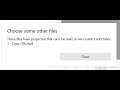 Fix Video Editor Error These Files Have Properties That Can't Be Read, So We Couldn't Add Them
