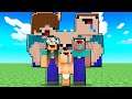 Minecraft NOOB vs PRO FAMILY STATUE HOUSE BUILD CHALLENGE
