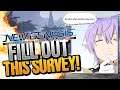 Speak Your Mind About PSO2 NGS the RIGHT WAY! New Genesis Survey - Get 40 Star Gems!