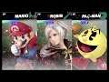 Super Smash Bros Ultimate Amiibo Fights  – 11pm Finals Mario vs Robin vs Pac Man