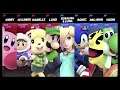 Super Smash Bros Ultimate Amiibo Fights  – Request #18374 Team battle at Lylat Cruise