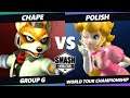 SWT Championship Group G - Chape (Fox) Vs. Polish (Peach) SSBM Melee Tournament