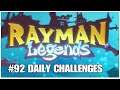 #92 Daily Challenges, Rayman Legends, PS4PRO, Road to Platinum gameplay