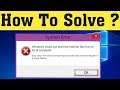 How to Fix Error 1053: The Service Did Not Respond to the Start or Control Request fix